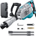 ENEACRO Abbruchhammer 1700W SDS-Hex mit 65 Joule – Professioneller Stemmhammer für Beton