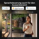 Philips Hue White Welcome Outdoor Flutlicht – Smarte Aussenbeleuchtung mit App-Steuerung – Bild 7