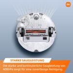Xiaomi X10 Saugroboter mit Absaugstation & Wischfunktion – 4000Pa Saugkraft, 180min Laufzeit – Bild 4