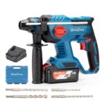 Dong Cheng 20V Akku-Bohrhammer mit SDS-plus – 2.1 J Schlagenergie für Beton & Holz