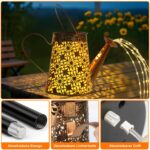 2er Set Solar-Giesskanne mit LED-Lichterkette – IP65 Gartendeko für Aussen – Bild 6