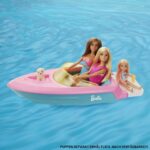 Barbie Speedboat Schnellboot – Schwimmboot mit Puppe & Welpe für Kinder ab 3 Jahren – Bild 3