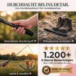 HUND IST KÖNIG® Hunde-Reizangel mit 2 Seilen & eBook – Robuste Teleskopstange für alle Grössen – Bild 5