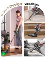 Vexilar V10PRO Akku Staubsauger Kabellos 45kPa – Ultraleicht & 6-in-1 für Tierhaare – Bild 7