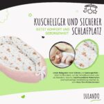 LULANDO® Babynest Standard 100 Öko-Tex – Kuschelnest aus Bio-Baumwolle für Neugeborene – Bild 4