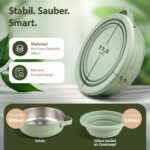 mea:hana Futternapf 900ml mit Silikondeckel – Edelstahl Reisenapf für Hunde & Katzen – Bild 8