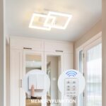 ANTENLICHT LED Deckenlampe 20W Geometrisches Design – Dimmbar mit Fernbedienung für Schlafzimmer – Bild 4