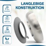 Rilli Edelstahl Babyteller mit Saugnapf – Thermoisoliert & spülmaschinenfest für BLW – Bild 4