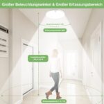 OUILA LED Deckenleuchte 18W mit Bewegungsmelder – 2000 Lumen Sensor-Deckenlampe für Innen – Bild 5