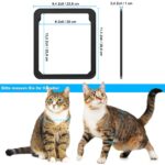 Ownpets Haustierklappe 24 × 29 cm – Magnetischer Verschluss für Katzen & kleine Hunde – Bild 2