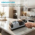 Fesatccoz Elektrischer Messerschärfer 5 in 1 – Präzises Schleifen mit LCD Display – Bild 2