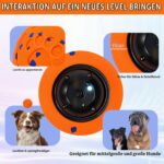 KLYNGTSK Intelligenter Hundeball 8cm mit 3 Spielmodi & RGB-Licht – Interaktives Spielzeug für mittelgrosse Hunde – Bild 7