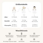 Momcozy Baby Schlafsack 1,5 TOG Bambus – Hüftfreundlich mit Zwei-Wege-Reissverschluss – Bild 2