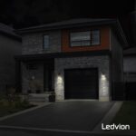 Ledvion Wandlampe IP54 35W mit Sensor – Dimmbar für Aussenbereich & Fassade – Bild 8