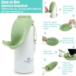 LumoLeaf 800 ml Isolierte Edelstahl-Wasserflasche für Hunde – Temperaturbeständig & Auslaufsicher – Bild 9