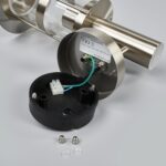 Lindby Edelstahl Wandleuchte aussen mit Bewegungsmelder IP44 – moderne Aussenleuchte – Bild 6