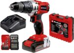 Einhell Akku-Schlagbohrschrauber TE-CD 18/2 Li-i – 44 Nm Power X-Change mit 22-tlg. Zubehör
