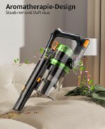 SunSare Akku-Staubsauger 650W/55kPa – 70 Min Laufzeit, Laser-Bodenbürste & Aromafunktion – Bild 5