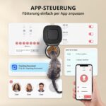 PUPPY KITTY Futterautomat Katze mit WiFi-Steuerung & Edelstahlschüssel – Smart Fütterung – Bild 2