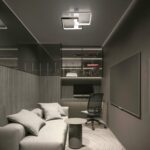 CBJKTX LED-Deckenleuchte 35W dimmbar mit Fernbedienung – Moderne Deckenlampe für jeden Raum – Bild 3