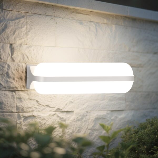 VivaLet LED Wandlampe 20W 2000LM IP65 – Up & Down Beleuchtung für Innen & Aussen