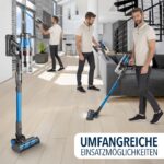 CLEANmaxx AeroTec 500 Akku-Staubsauger mit Absaugstation – 60 Min Laufzeit & UV-C Milbenaufsatz – Bild 13