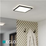 EGLO Minerario LED Deckenleuchte 29x29 cm – IP54 Outdoor Deckenlampe warmweiss – Bild 3