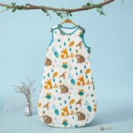 Mosebears Baby Winterschlafsack 2.5 Tog – Baumwolle für Neugeborene bis 18 Monate – Bild 2