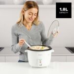 Taurus Rice Chef Reiskocher 1.8L – 700W Reiskocher mit Warmhaltefunktion – Bild 2