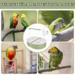 Automatische Vogeldusche mit Wasserfall – Vogelbad für Wellensittiche & Unzertrennliche – Bild 7