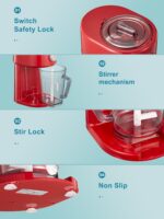 Reemix Slushy Maker – Elektrische Eis-Shaver-Maschine mit 3 Modi & Edelstahlklingen – Bild 5