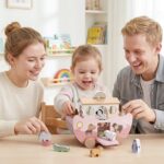Joyreal Arche Noah Holzspielzeug – Montessori Lernspielzeug ab 1 Jahr für Taufe & Geburtstag – Bild 7