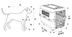 Karlie Flugzeugbox Nomad L – IATA-zertifizierte Transportbox für Hunde bis 10 kg – Bild 6