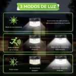 6er Set Solar Aussenleuchte 248 LED mit Bewegungsmelder – IP65 Gartenlampe 270° für Hof & Terrasse – Bild 5