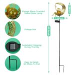 ZKLiLi Solarleuchte Mondfee – Gartendekoration mit warmgelbem LED-Licht & IP55 Schutz – Bild 2