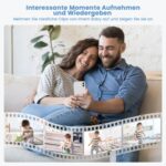 ieGeek Babyphone 2K 5" WLAN PTZ 360° – HD Nachtsicht mit App-Steuerung für Eltern – Bild 8
