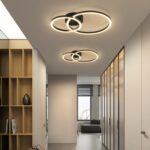 Homefire LED Deckenlampe 40cm 23W – 3000K Warmweiss mit drehbarem 2-Ring Design – Bild 3