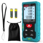 Kiprim LD50E Laser-Entfernungsmesser 50m – Profi-Messgerat mit ±1/16 Zoll Genauigkeit