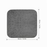 Uadme Ladematte für Saugroboter 42x42 cm – Rutschfest & Wasserdicht – Bild 2
