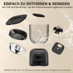 PUPPY KITTY Futterautomat Katze mit WiFi-Steuerung & Edelstahlschüssel – Smart Fütterung – Bild 6