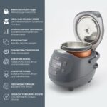 Yum Asia Panda Mini-Reiskocher 3,5 Tassen – Fuzzy-Logic mit Ninja-Keramik für Perfekten Reis – Bild 7