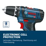 Bosch Professional GSR 12V-15 Akku Bohrschrauber – Kompakt-Set mit 39-tlg. Zubehör & 2 Akkus – Bild 3