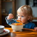 PandaEar 3er Edelstahl Baby Schüsseln mit Saugnapf & Deckel – Bruchsichere Breischale ab 6 Monaten – Bild 2