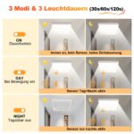 2x AmazeFun LED-Deckenleuchte 18W mit Bewegungsmelder – 1800 Lumen für Flur & Keller – Bild 4