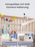 GHB Babyphone mit Kamera 5 Zoll IPS Display – Sichere Überwachung ohne WLAN – Bild 10