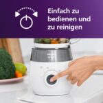 AVENT 4-in-1 Babynahrungszubereiter mit Dampfgarer & Mixer – Schonend zubereitet für gesunde Beikost – Bild 6
