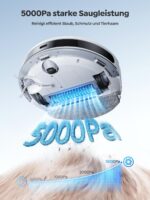 Vyzzle D10 Saugroboter mit Wischfunktion – 5000Pa Saugkraft & LDS Navigation – Bild 2