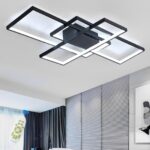 Qiaomao 65W LED Deckenleuchte 80cm Dimmbar – Farbwechsel 3000K-6000K mit Fernbedienung – Bild 8