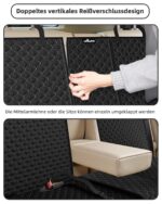 UPAWPIA Hundedecke Auto Rückbank 135 cm – Wasserdicht & rutschfest für PKW, SUV & Kindersitz – Bild 4