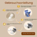 ATMZIQXR Katzenbrunnen Filter 16er Set – Kohle- & Schaumfilter für 4 Monate – Bild 6